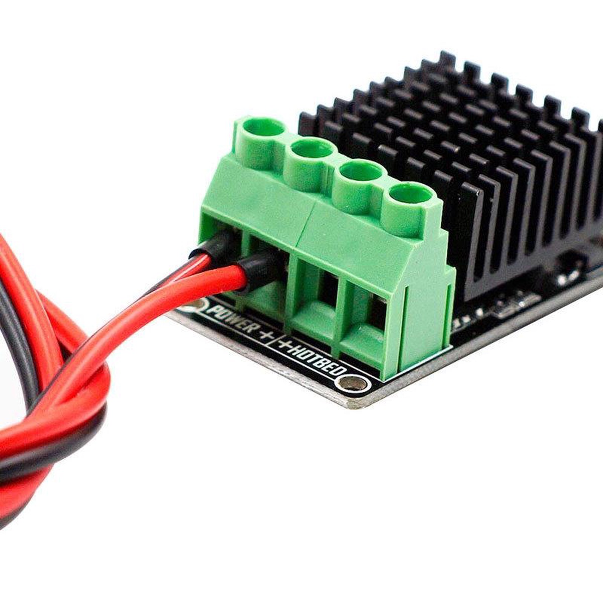 High-Power MOSFET Expansion Module for 3D Printer with Power Cable