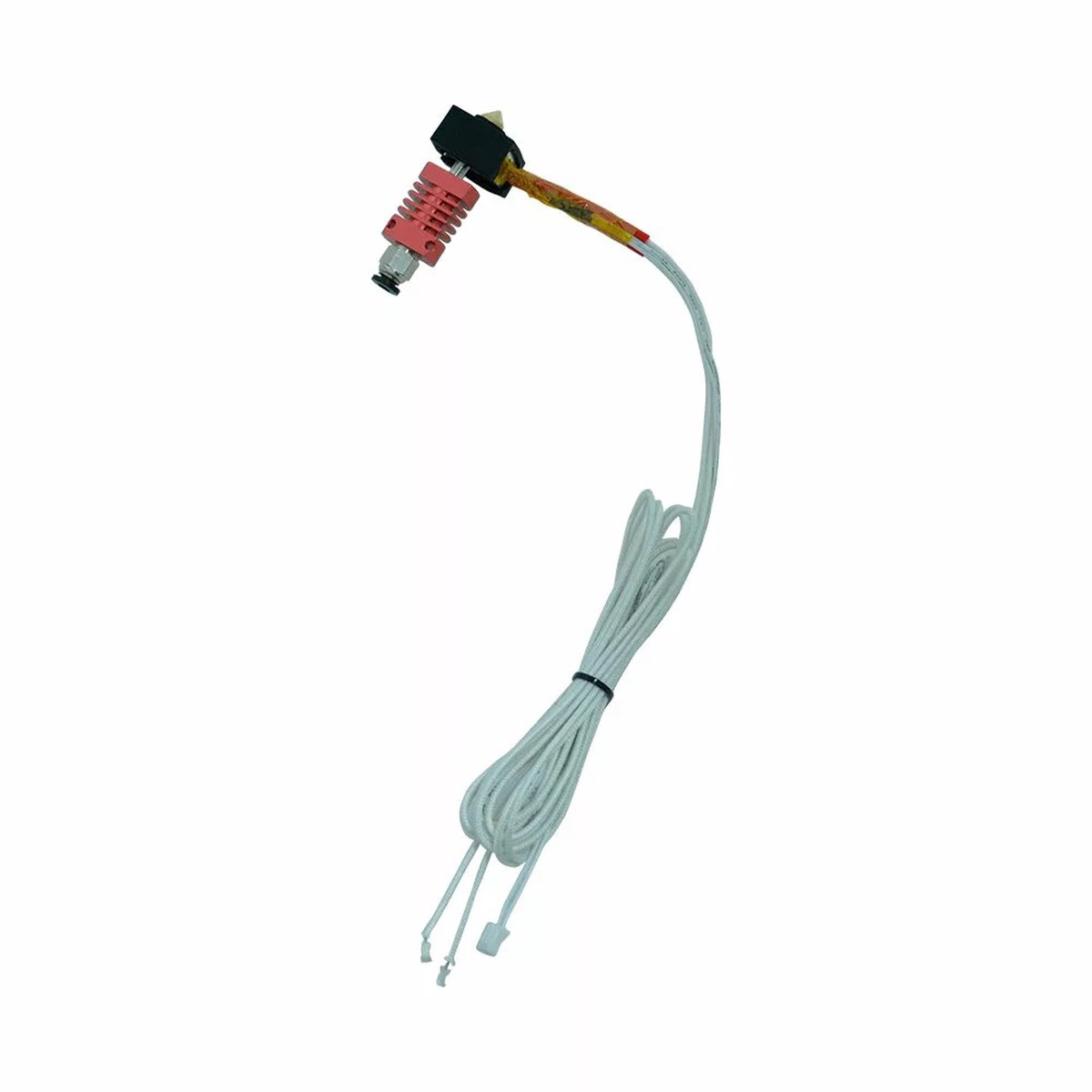 Tronxy 3D Printer 4-Pack MK10 J-Head Hotend Heatsink DIY Kit 8211 Includes 24V 50W Heating Pipe 100K Thermistor and 1M Throat