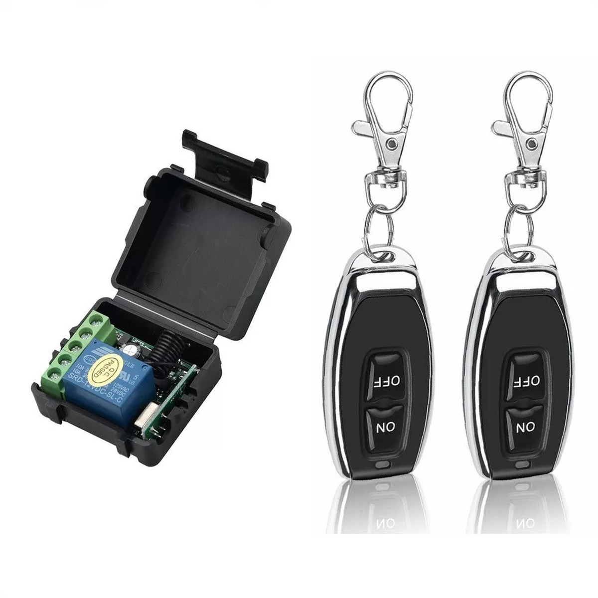 12V DC Wireless Remote Switch 1CH Compatible with Smart Home Systems