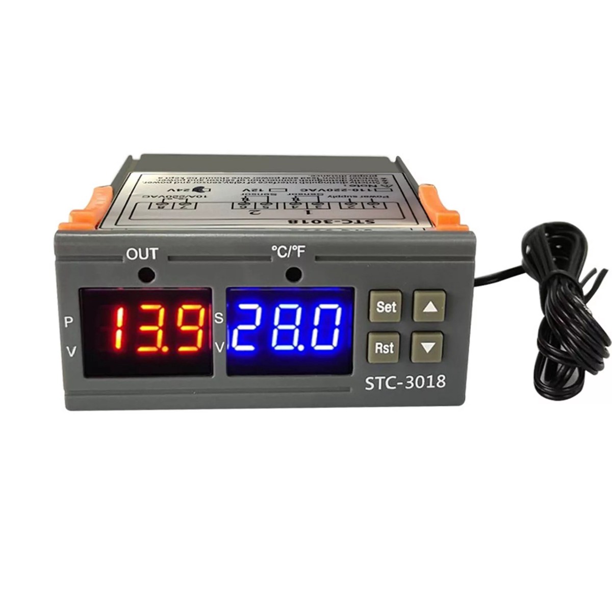 24V STC-3018 Digital LED Temperature Controller Thermostat