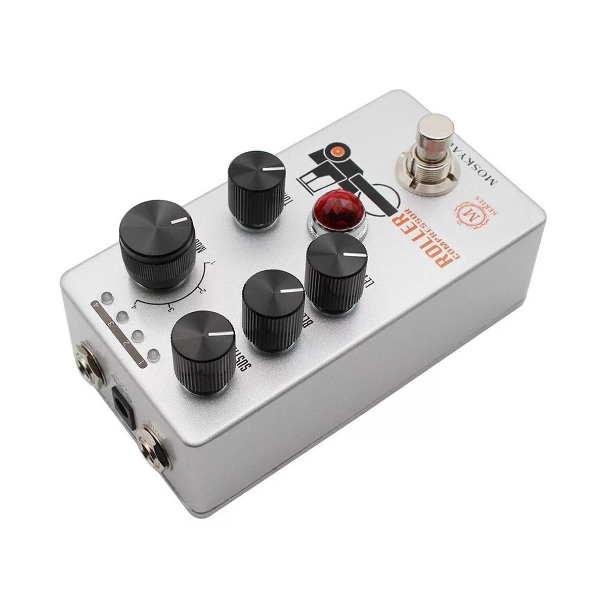 Mini Electric Guitar Compressor Pedal by MOSKYAUDIO