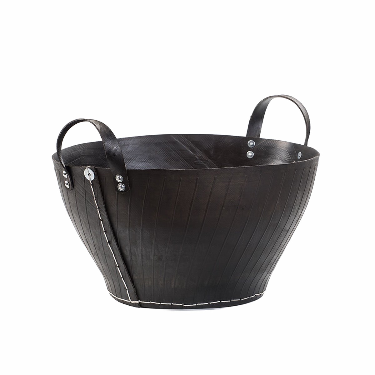Recycled Rubber Firewood Basket
