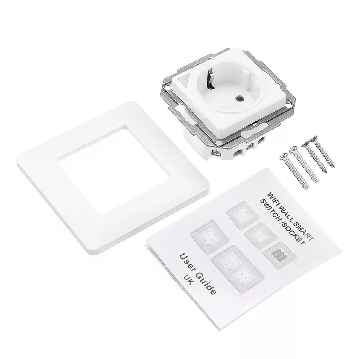 Smart WiFi Light Wall Switch 8211 Compatible with Google Home 038 Alexa