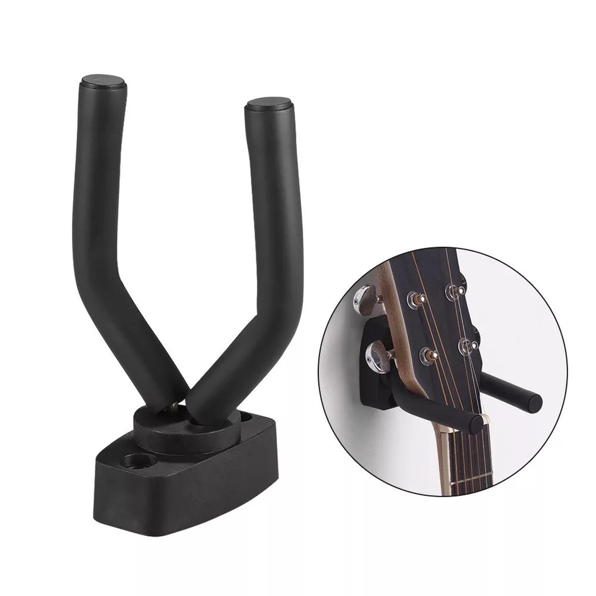 Wall Mount Guitar Hanger Secure and Stylish Stand