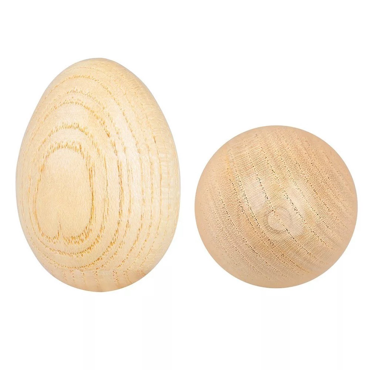 Wooden Egg Shakers Set of 2 8211 Musical Percussion Instrument