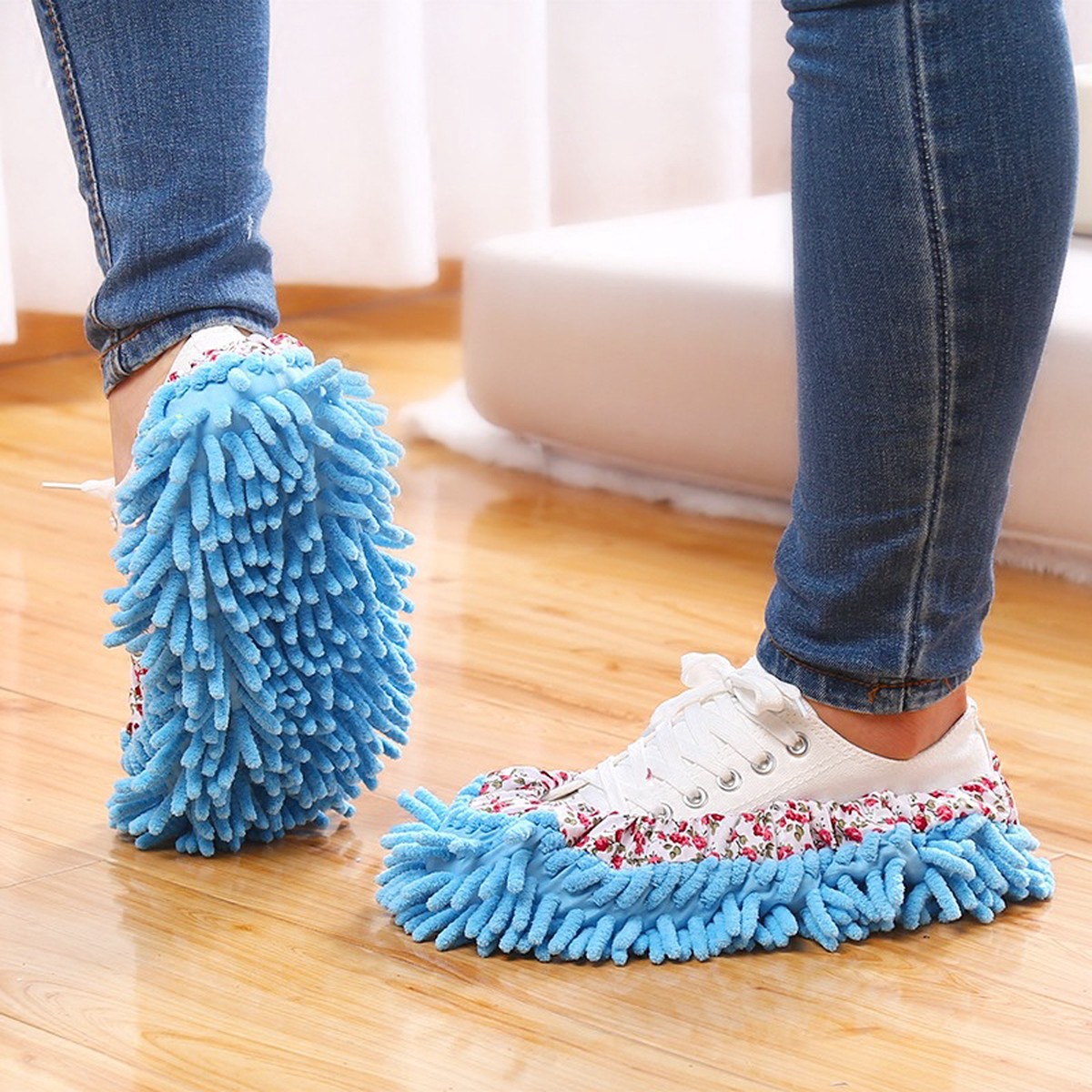 Microfiber Mop Slipper for Efficient Floor Cleaning
