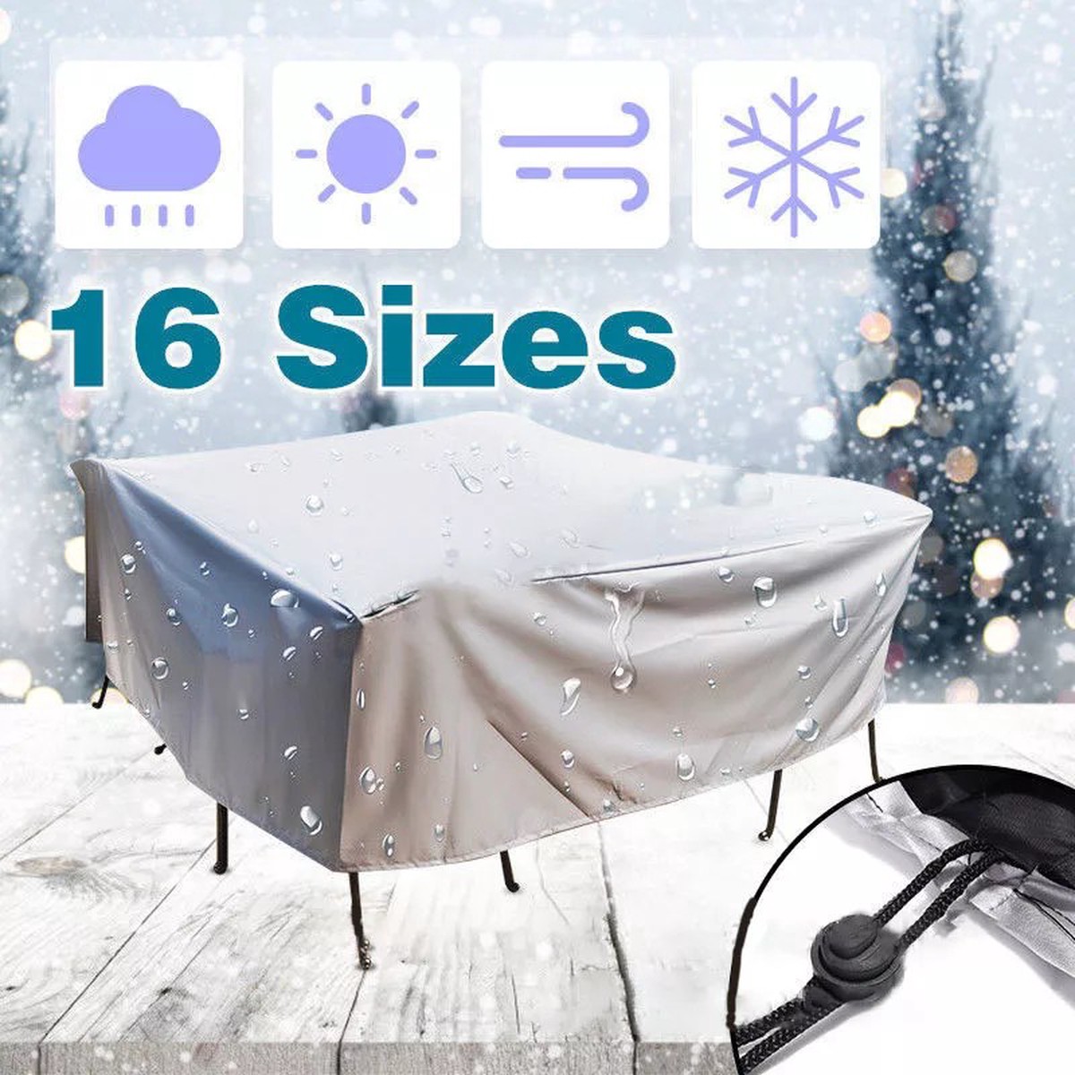 Premium Waterproof Outdoor Garden Furniture Protective Cover