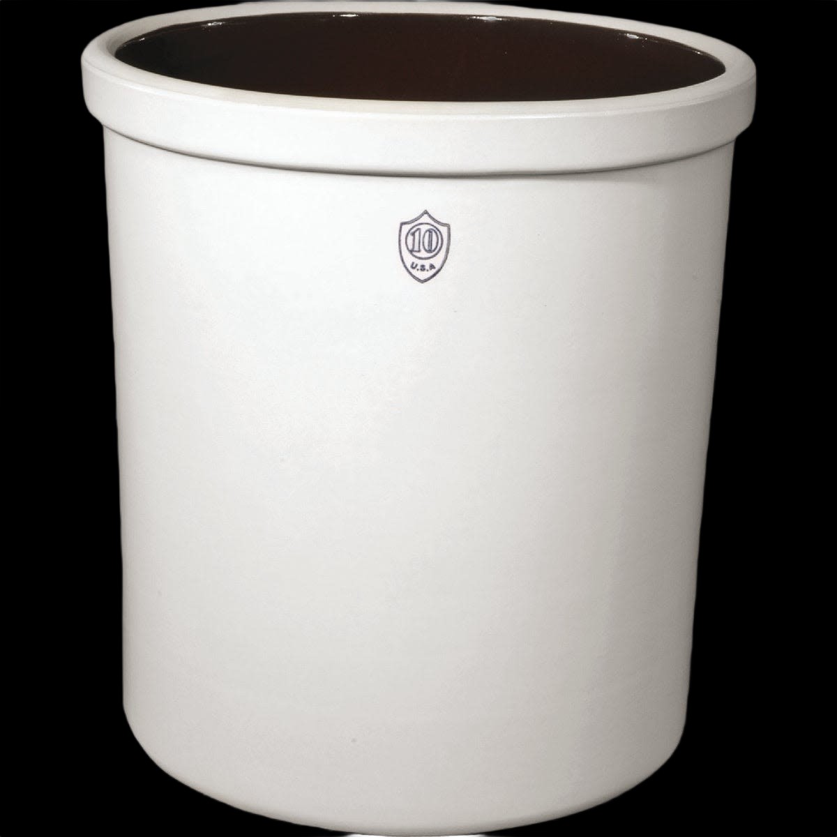 10 Gallon Numbered Stoneware Crock