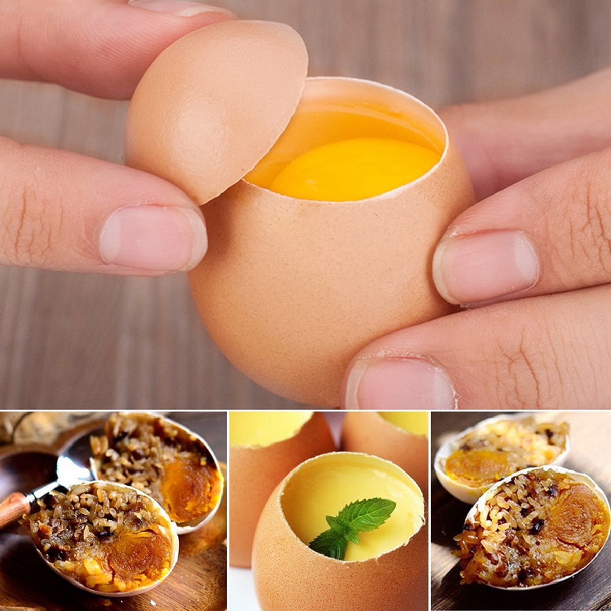 Kitchen Egg Shell Cutter and Cracker Tool
