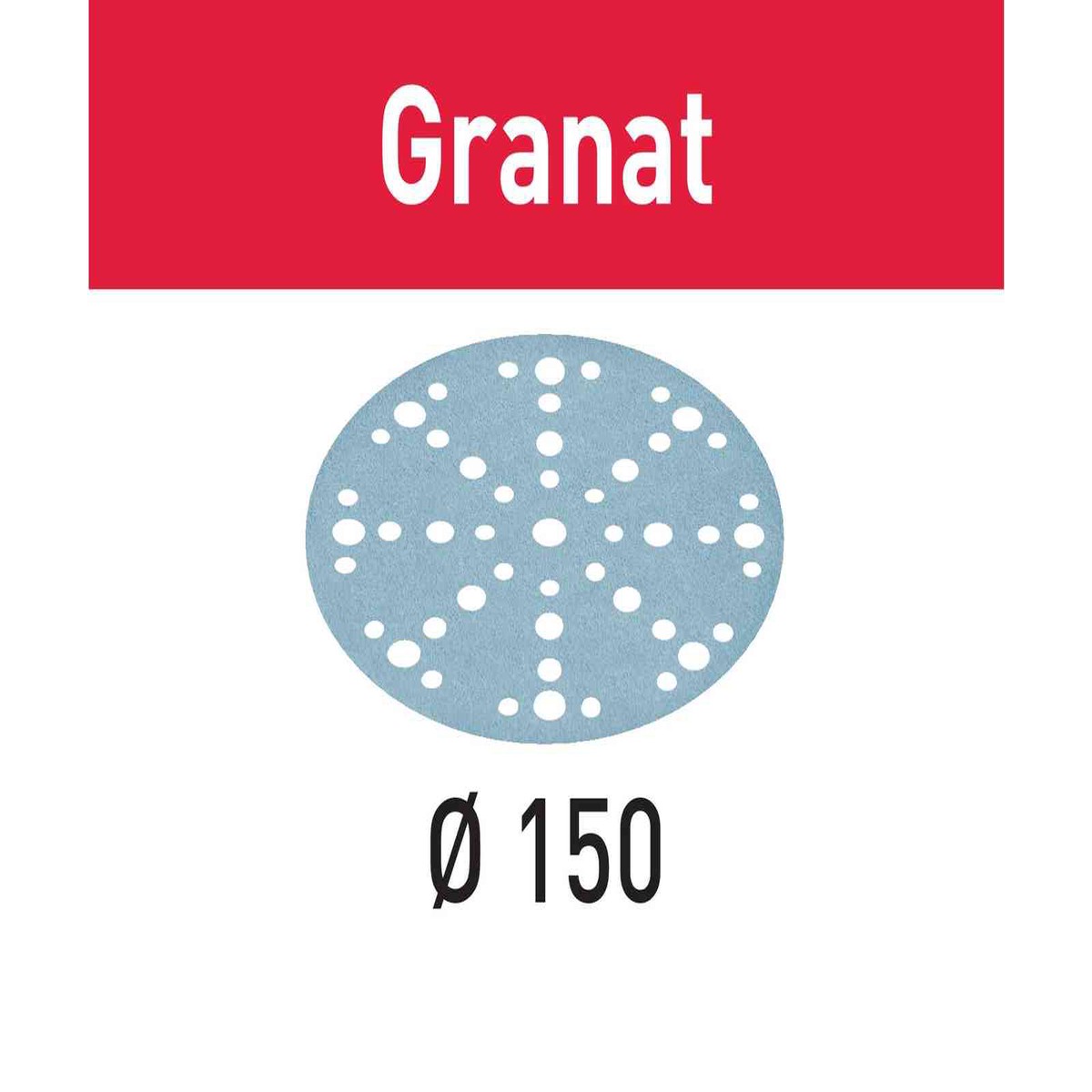 Slippapper Granat D150 P220 GR100