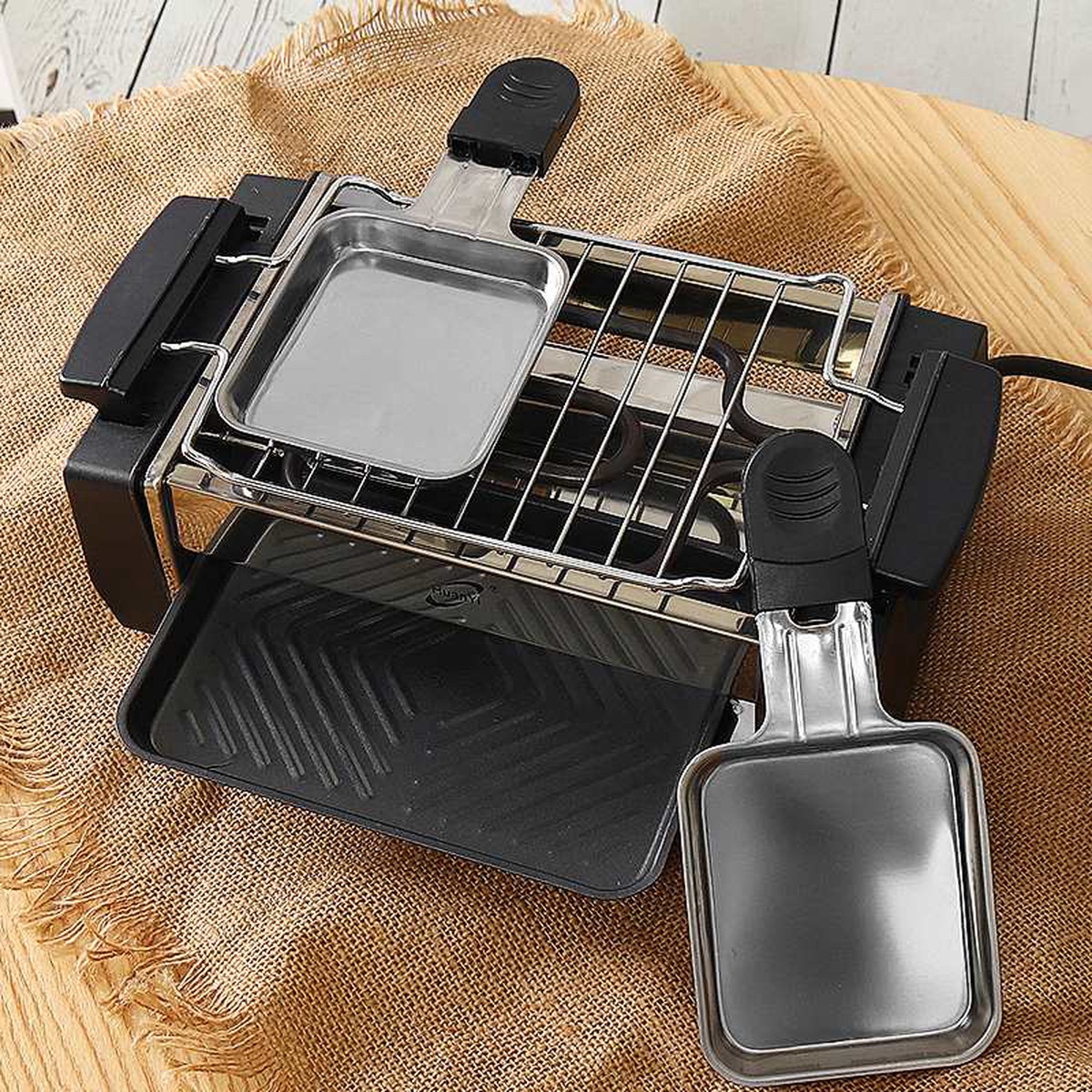 Smokeless Electric Grill for Indoor Kitchen Use