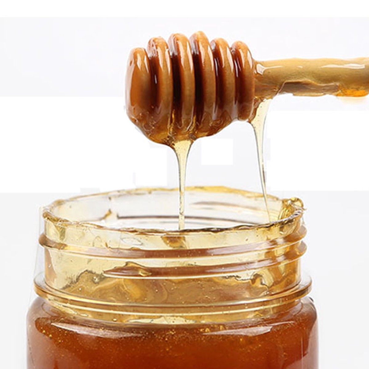 Natural Wooden Honey Dipper Spoon for Jar 8211 Perfect Stirrer Stick