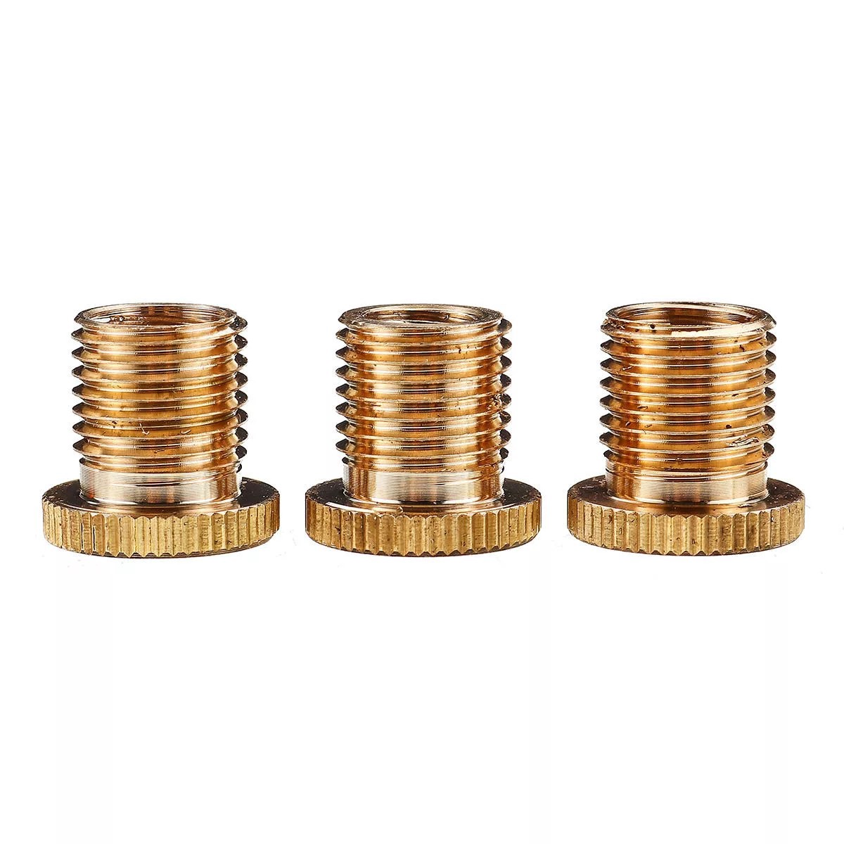3-Piece Gear Shift Knob Thread Adapter Nuts Set