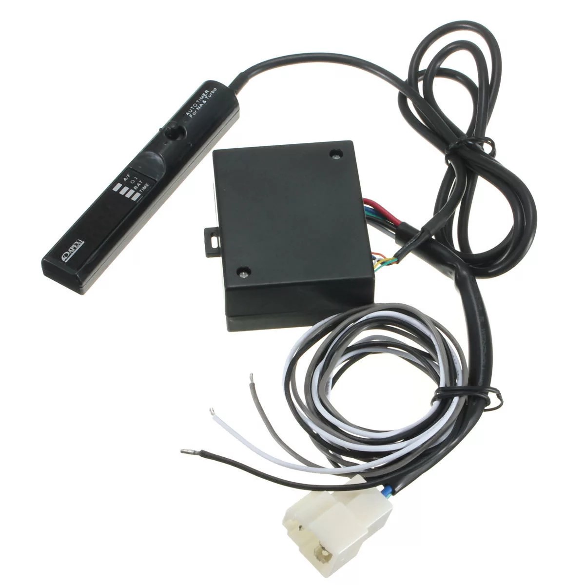 Universal Digital LCD Auto Turbo Timer with Pen Control RedWhite LED