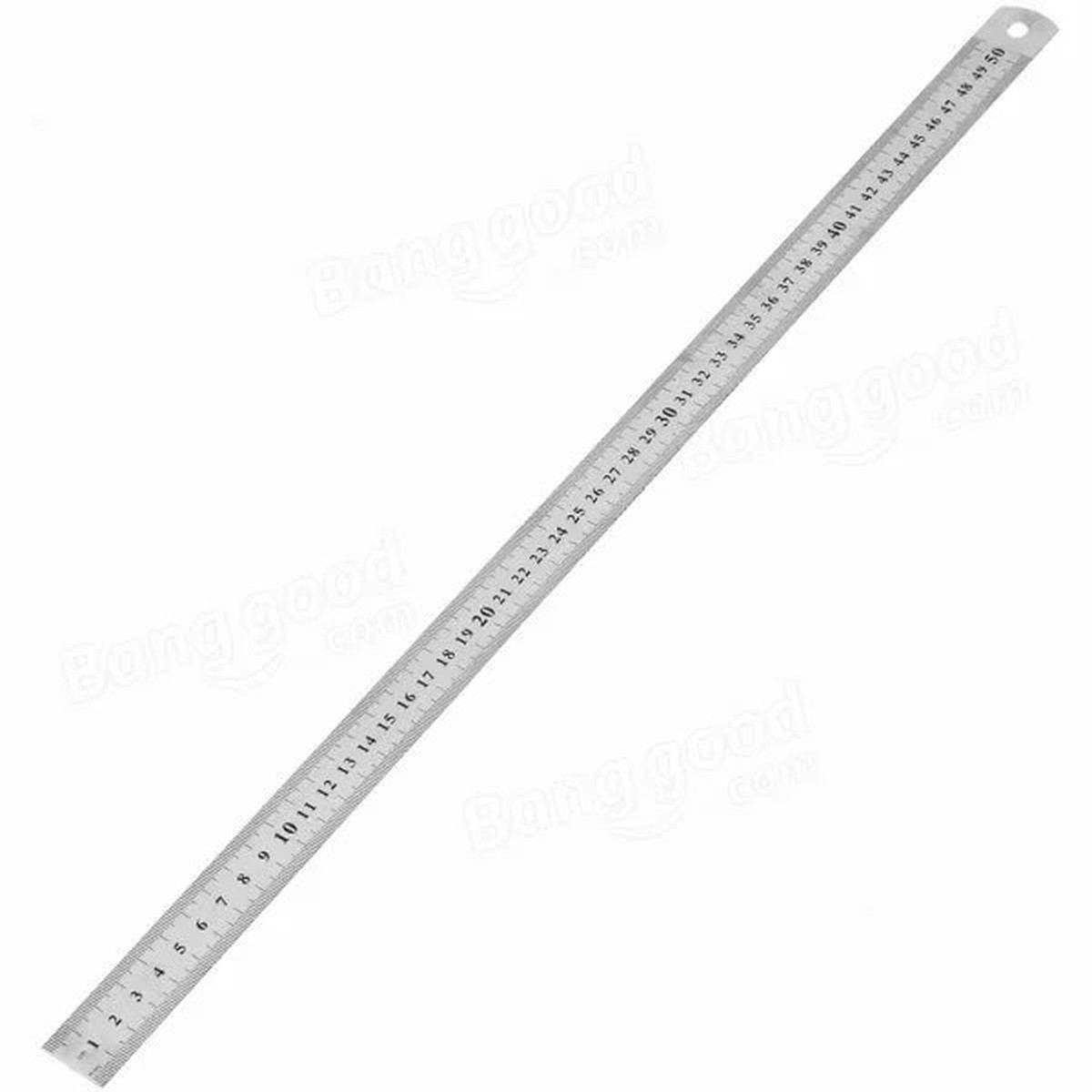 Stainless Steel Double-Sided 50CM Straight Ruler