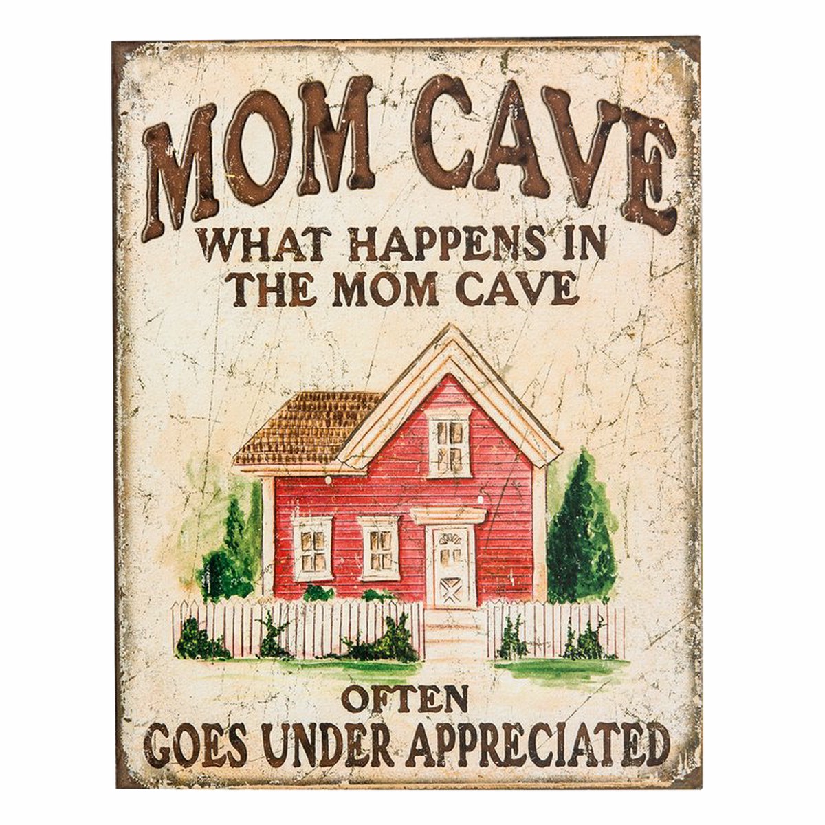 Mom Cave Sign