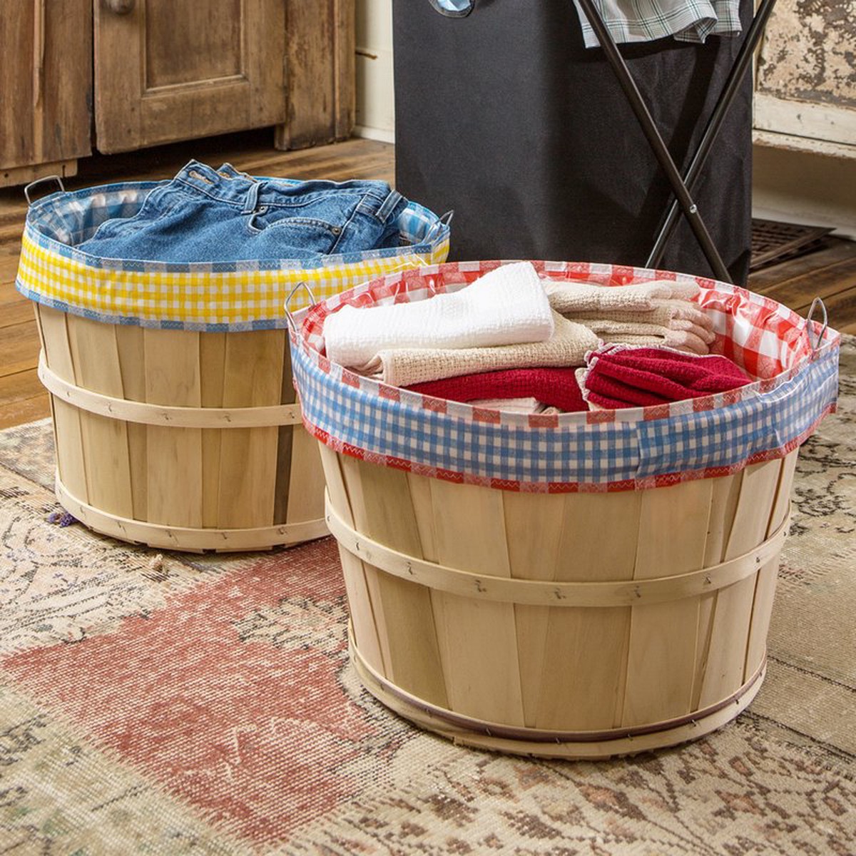 A Finer Liner For Bushel Baskets RedRed