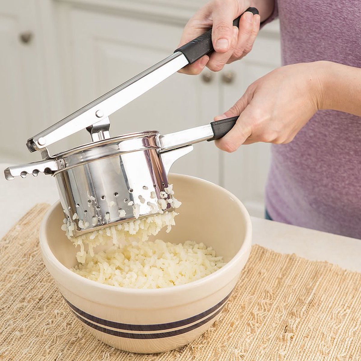 Stainless Potato Ricer