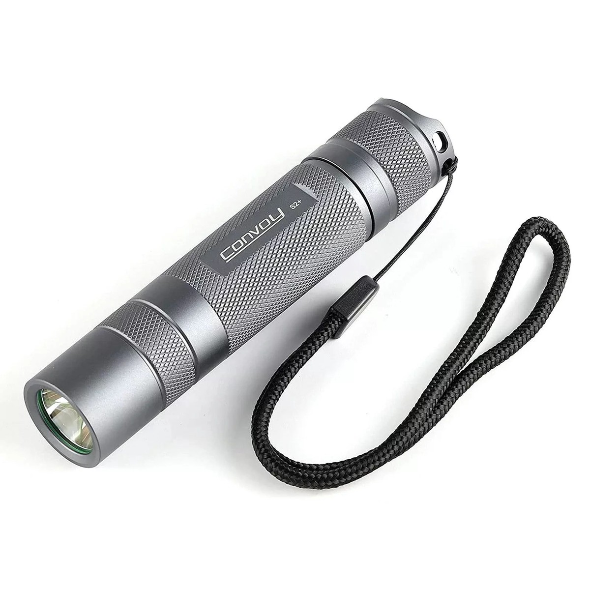 Convoy S2 Handheld LED Flashlight with 12 Adjustable Modes and Overheat Protection