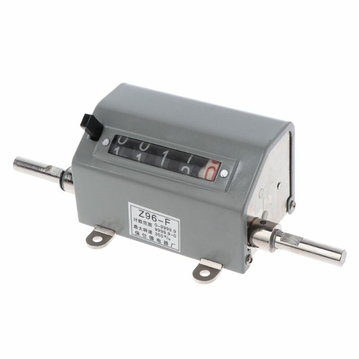Double Rolling Wheel Distance Meter Counter 0-99999m
