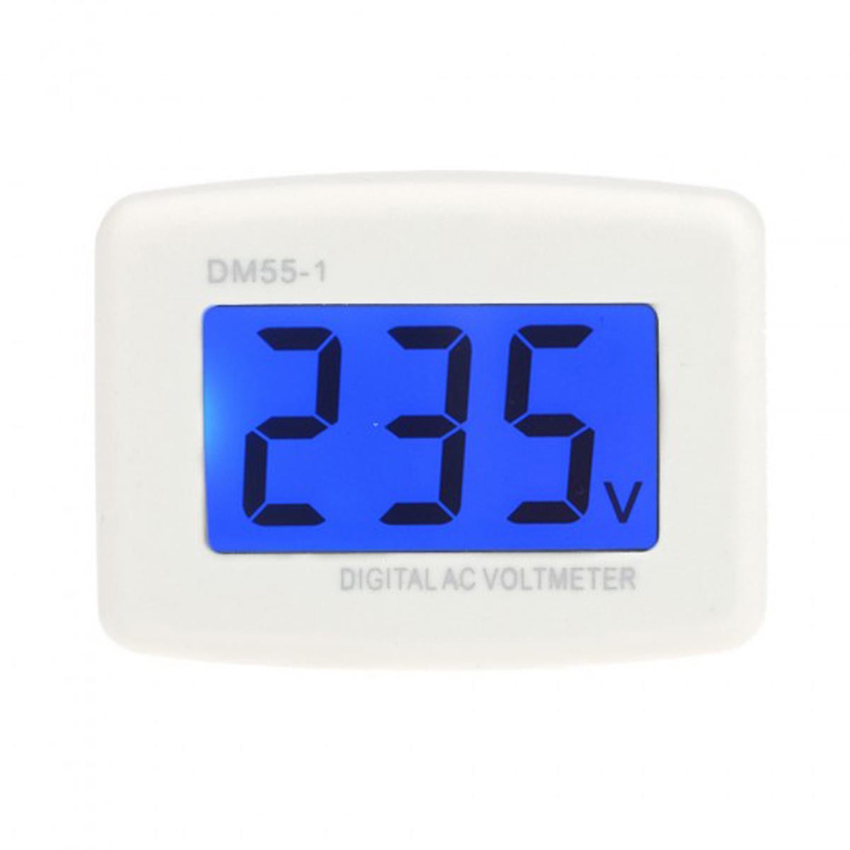LCD Digital AC Voltmeter 80-300V 8211 US and EU Plug Available