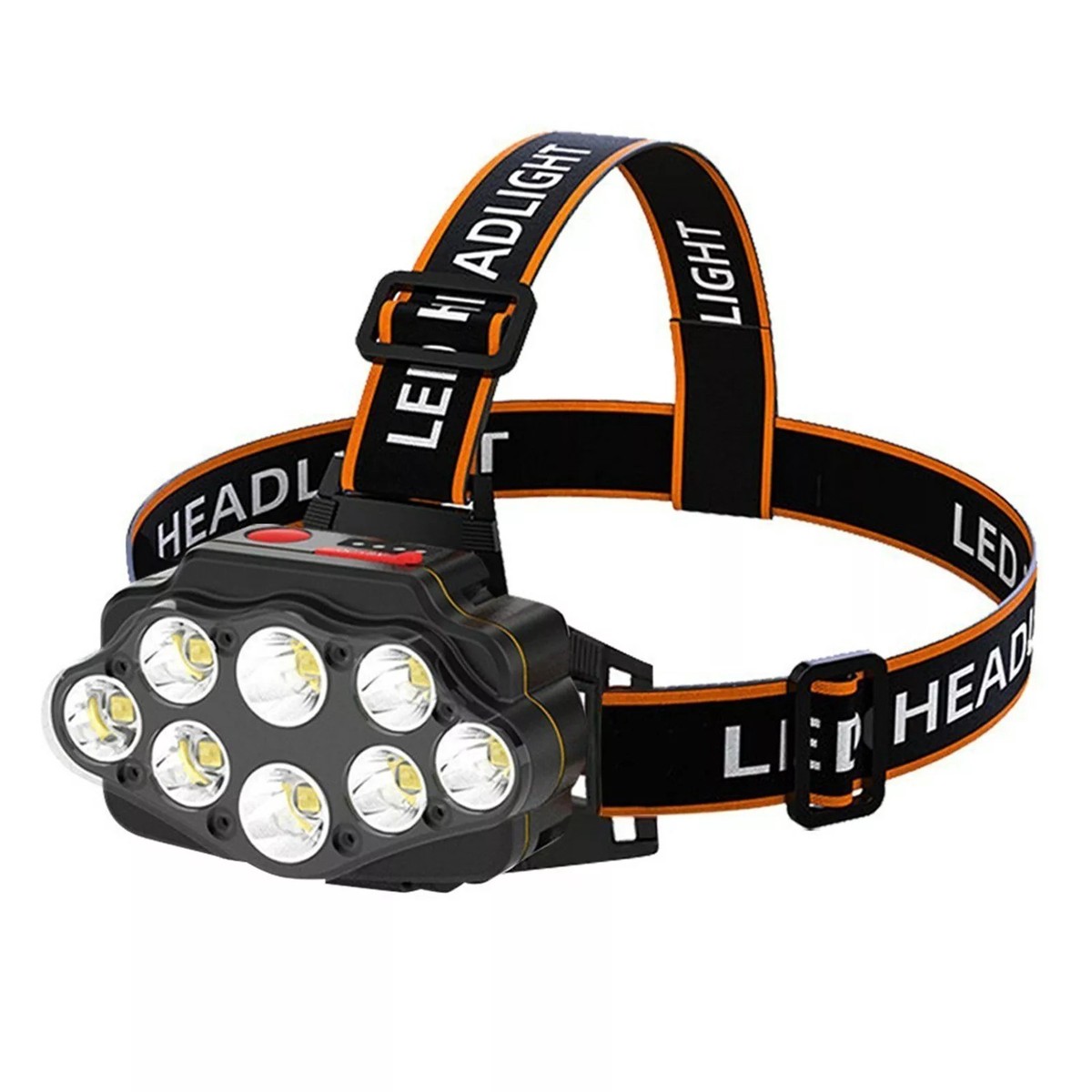 Multifunctional Outdoor LED Headlamp 8211 Ideal for Camping and Hiking Head-Mounted