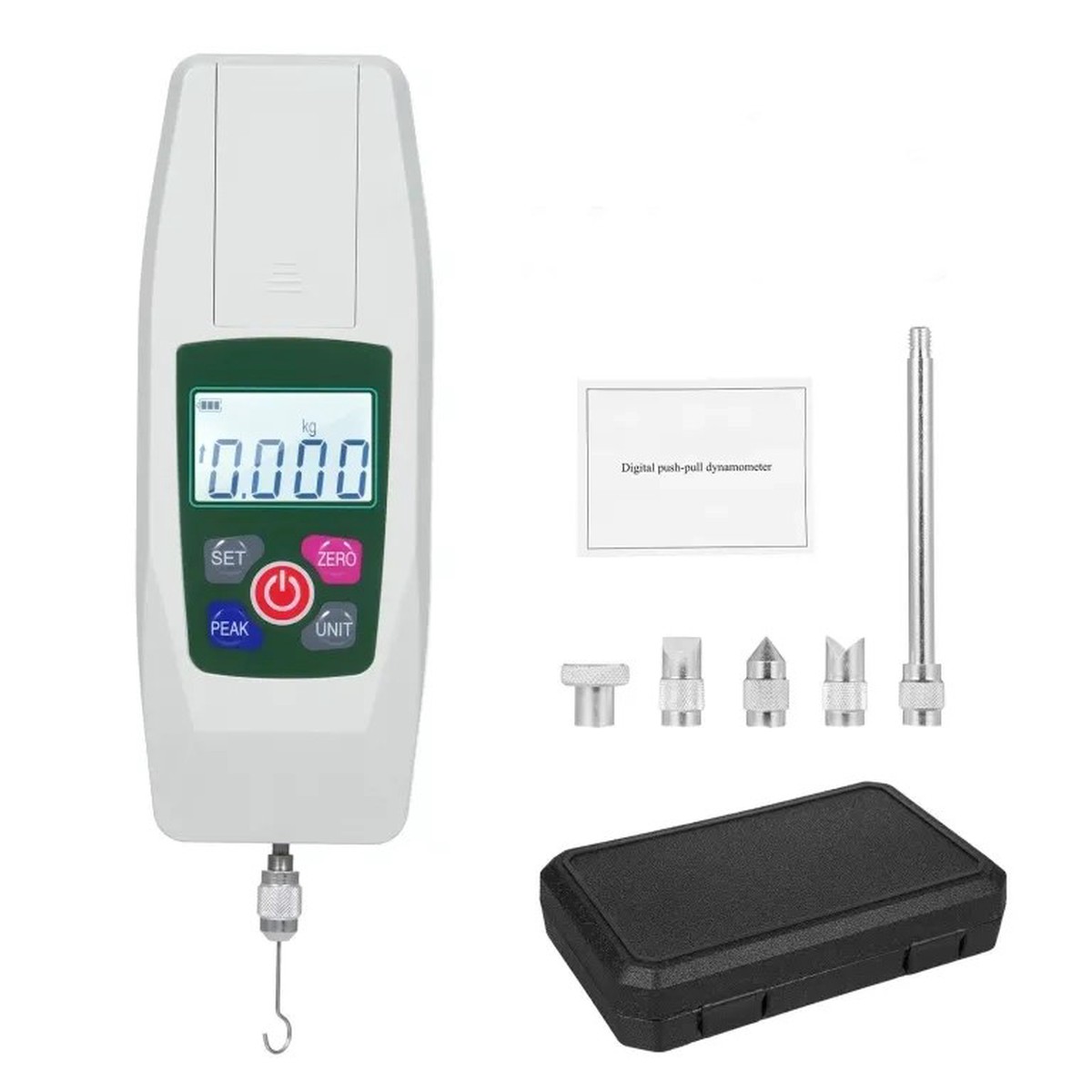 Dynamometer Digital Force Gauge 8211 Versatile Mini Push-Pull Tester with Multiple Units