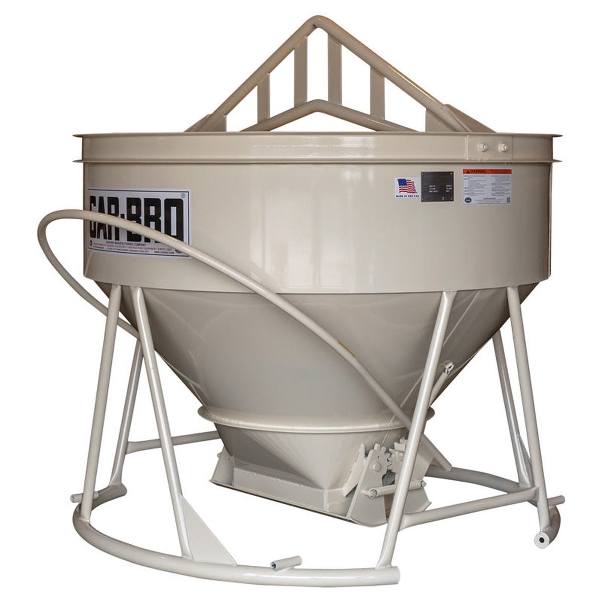 Gar-Bro Lp Low-Profile Concrete Bucket 4Cy
