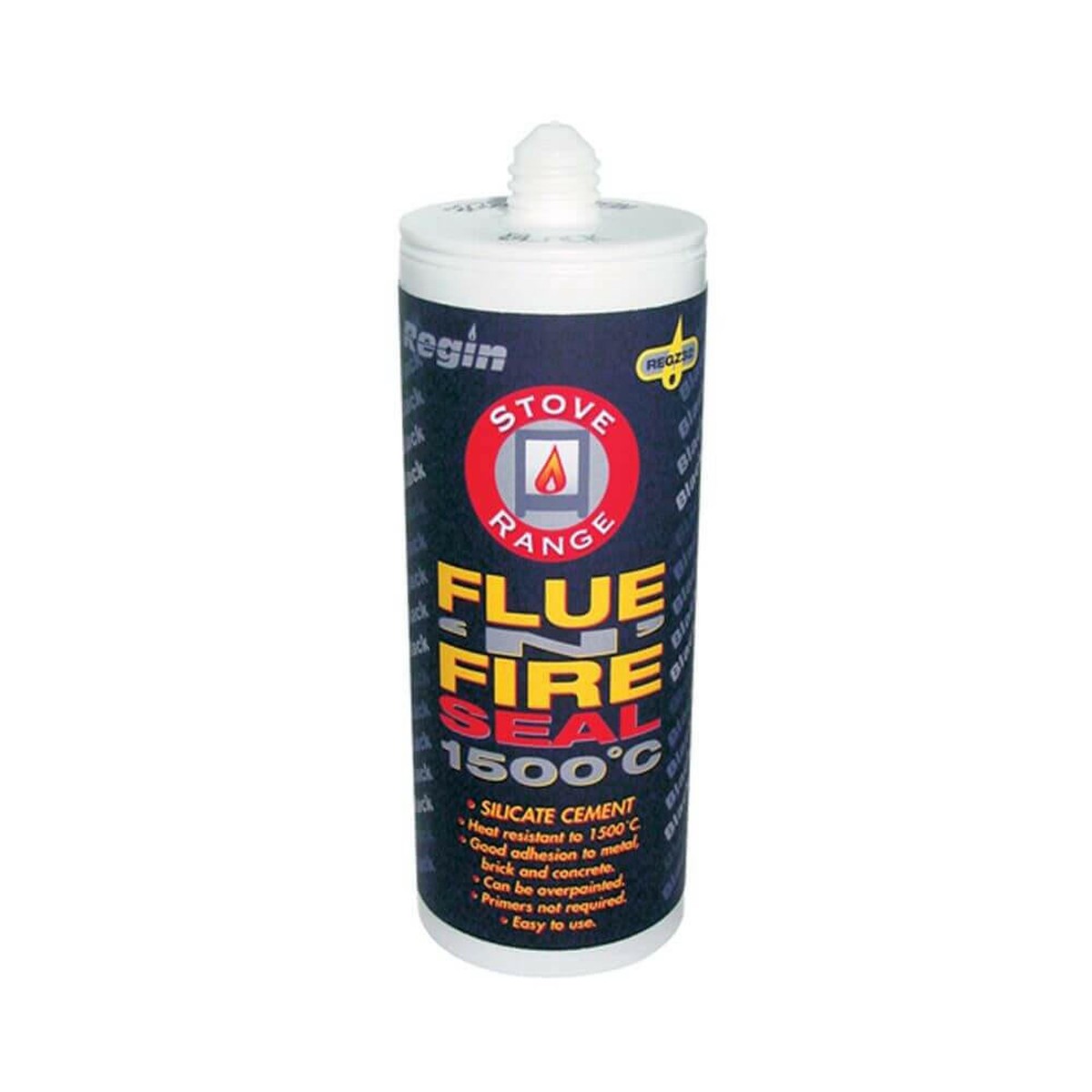 Regin FlueNFire Seal Silicate Cement (1500C) - Black