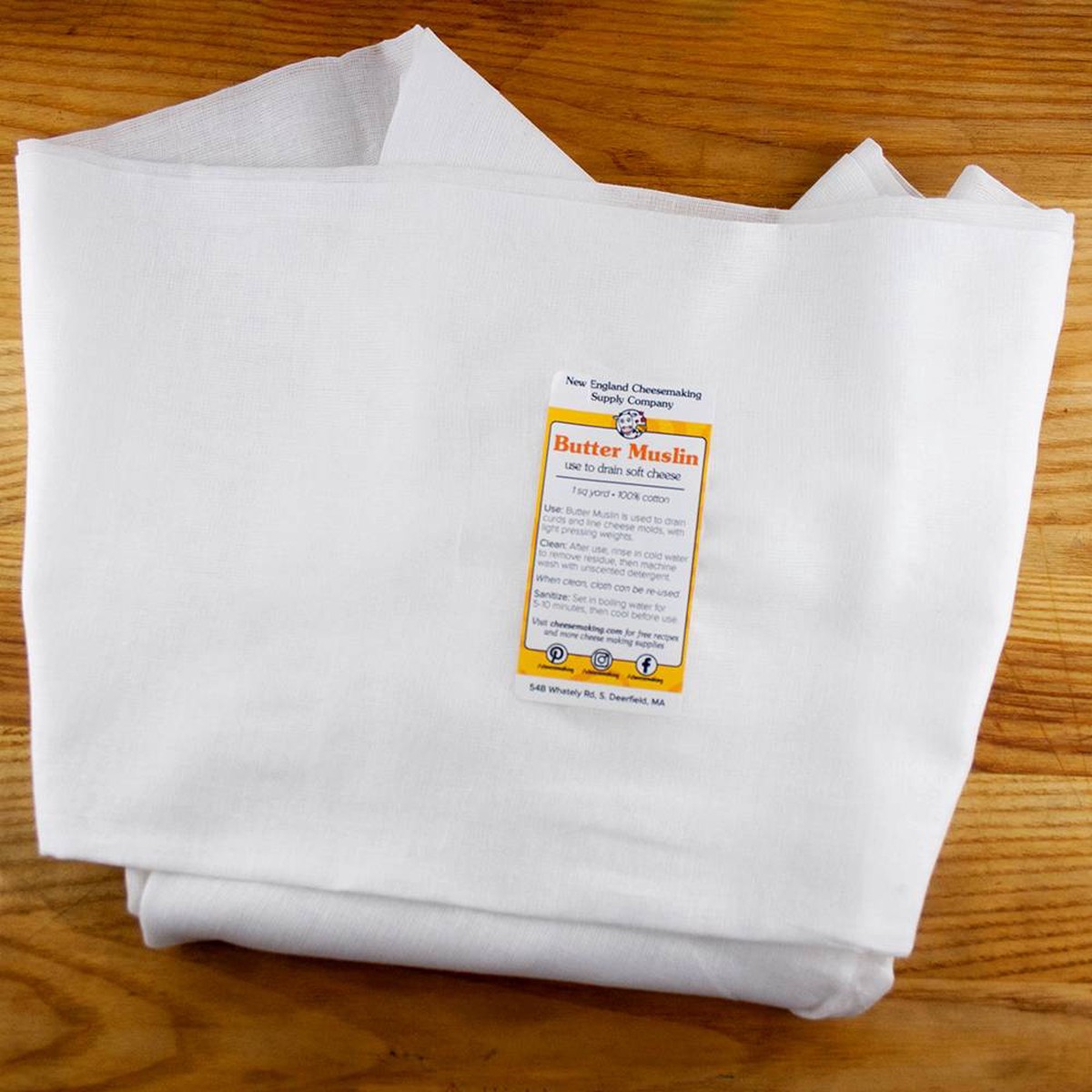 Fine Butter Muslin - 1 Square Yard PackOf2