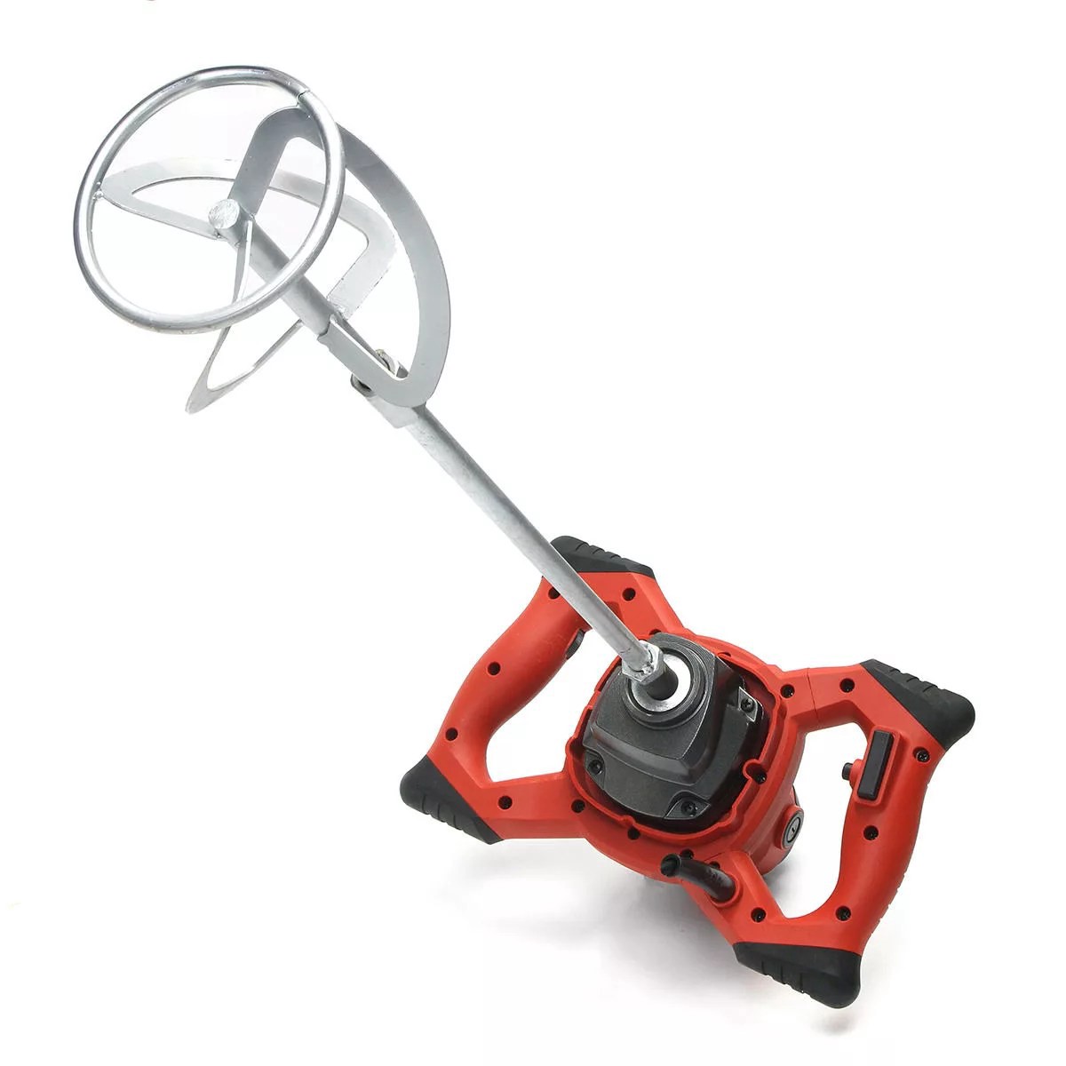1600W Electric Mortar Mixer 8211 Dual Gear 6-Speed Cement Blender