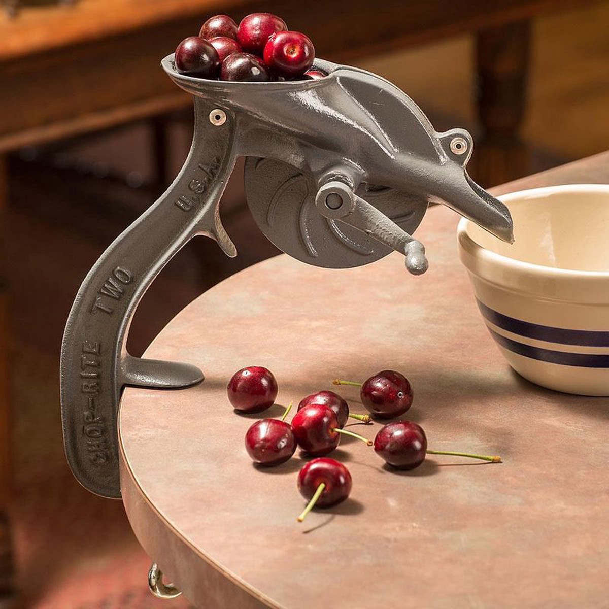 Old-Fashioned Antique-Style Cherry Pitter
