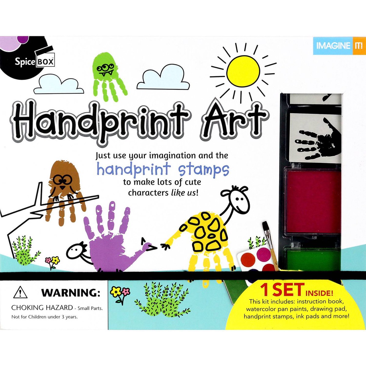 Spicebox Handprint Art Kit