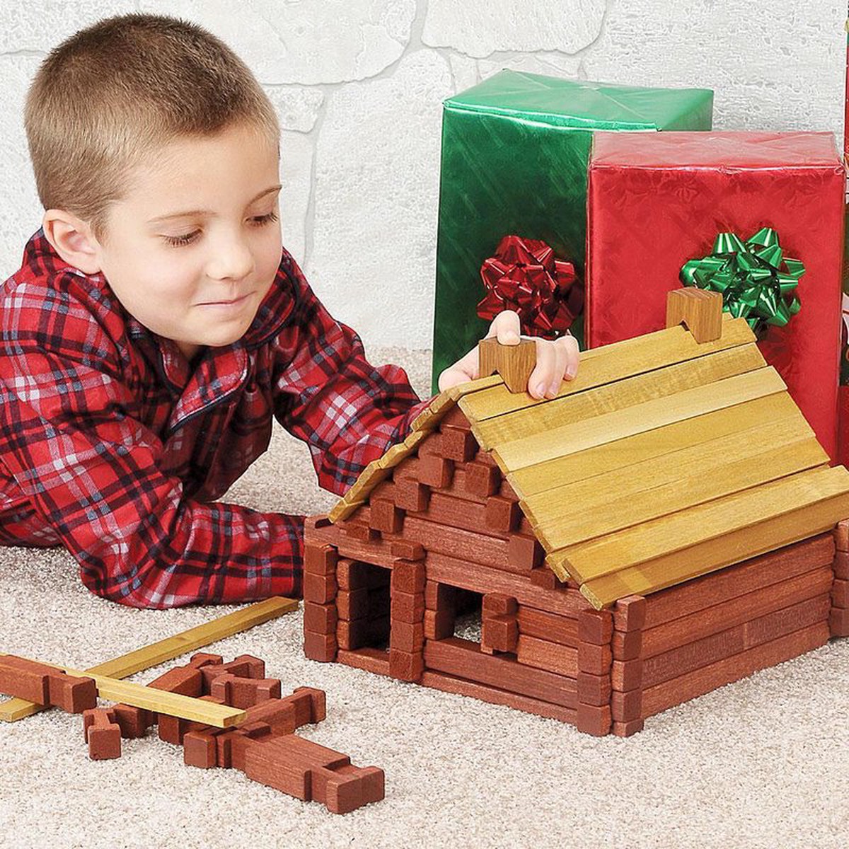 Wooden Log Sets Large