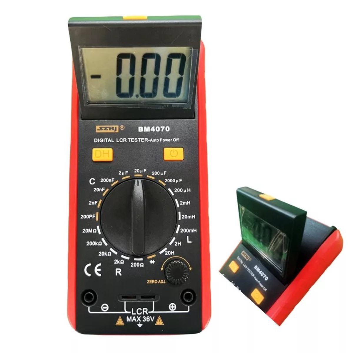 Digital LCD Multimeter BM4070 Tests Inductance Capacitance Resistance