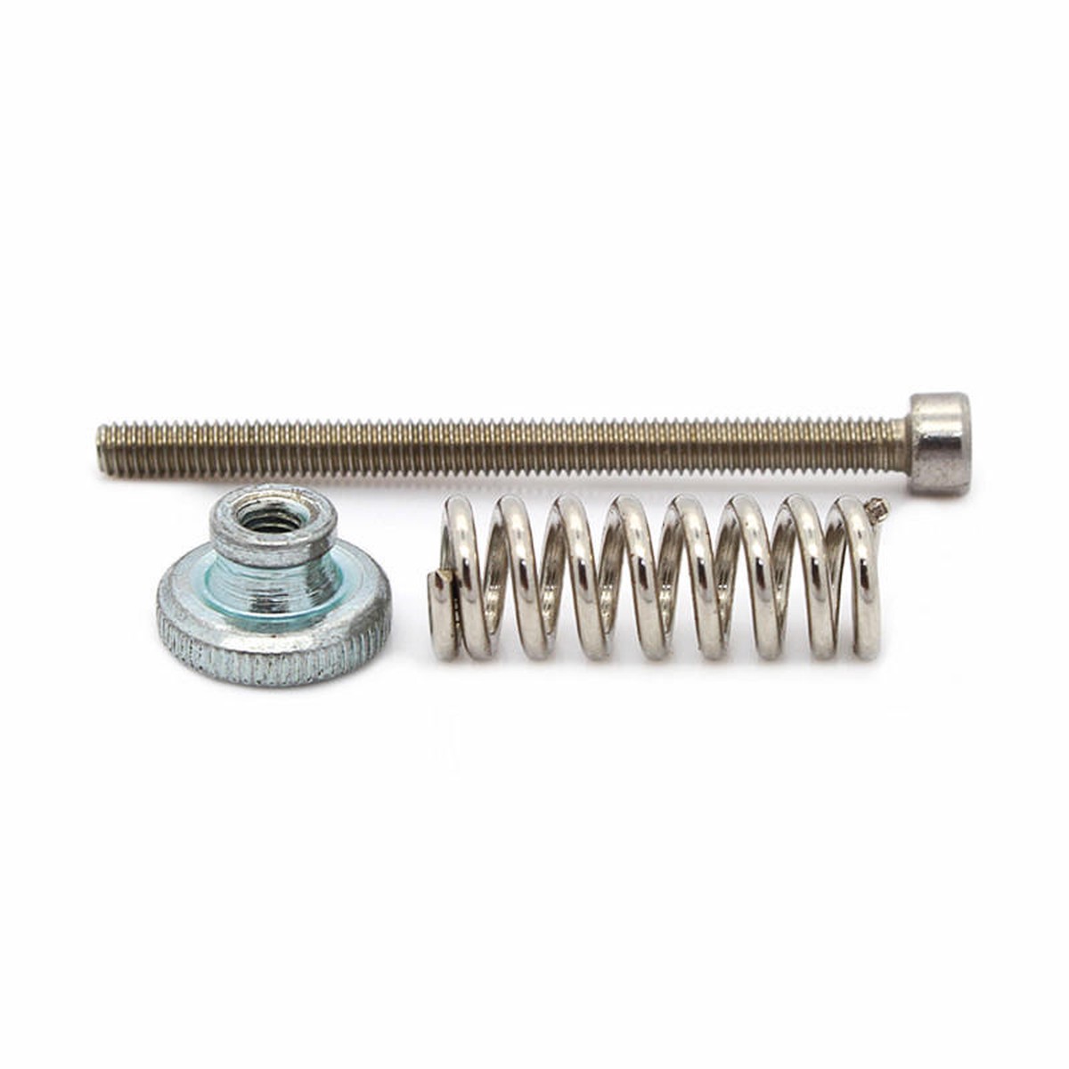 10-Piece Set of M340 3D Printer Leveling Components Stainless Steel Screw with Spring and Leveling Knob