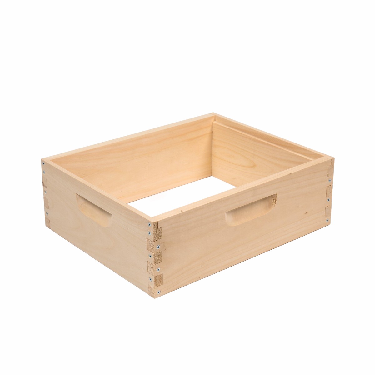 10-Frame Medium Super Bee Box - AssembledWooden