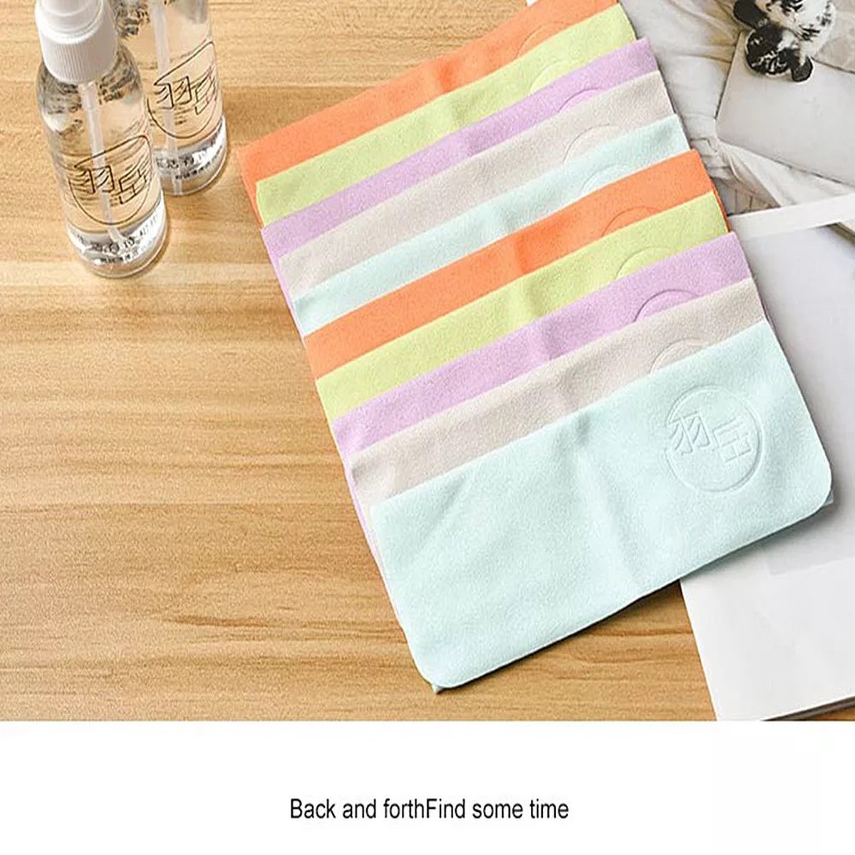 10-Piece Glasses Cleaning Cloth Set