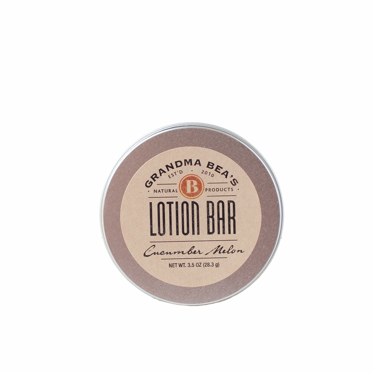 All-Natural Lotion Bar CucumberMelon