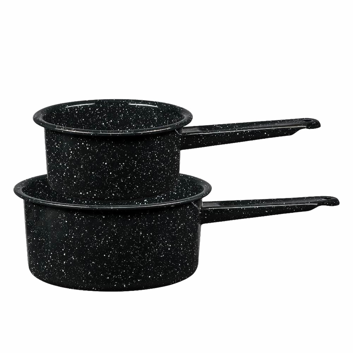 Enamelware Saucepan Set
