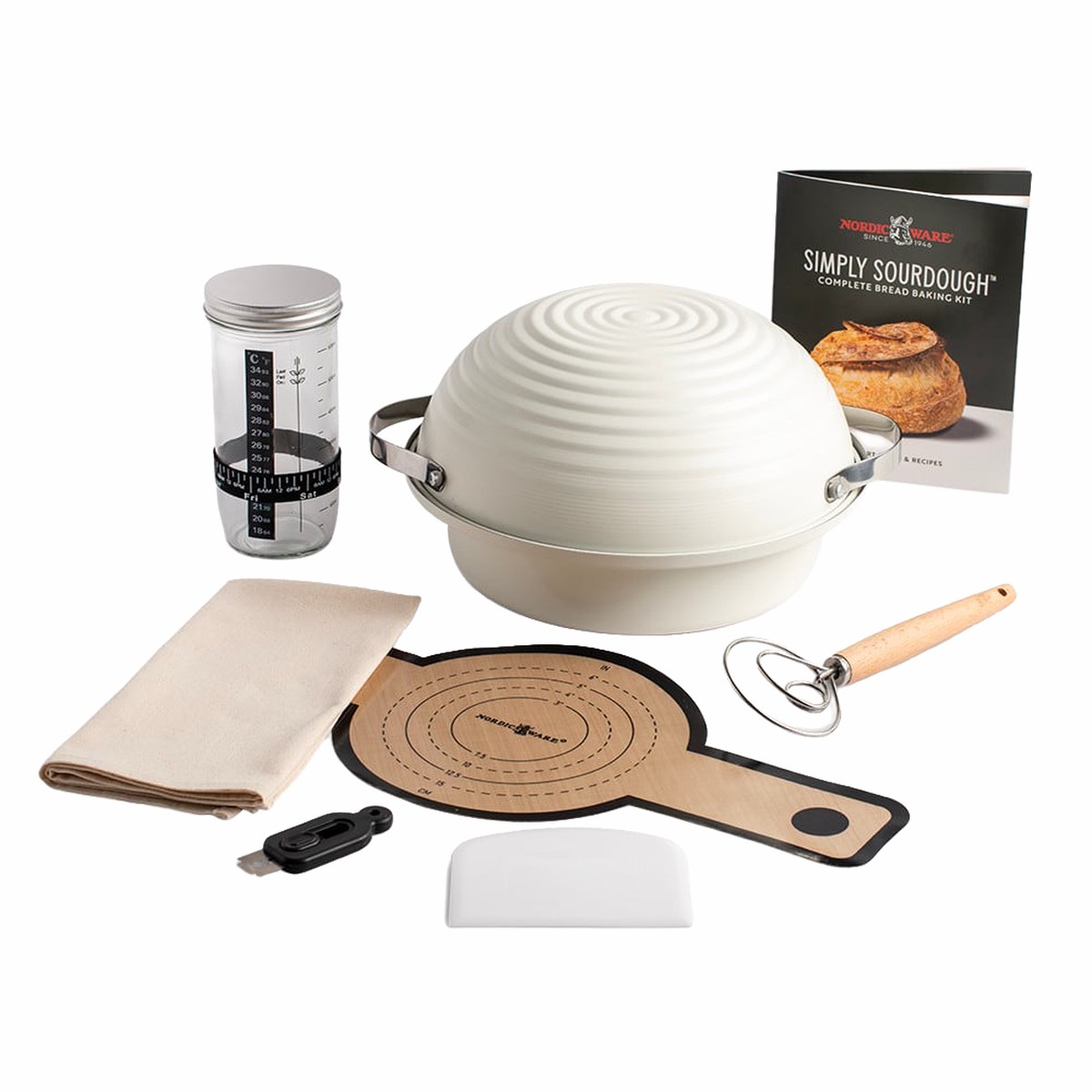Beginner Sourdough Bread Making Kit - 9 Pieces