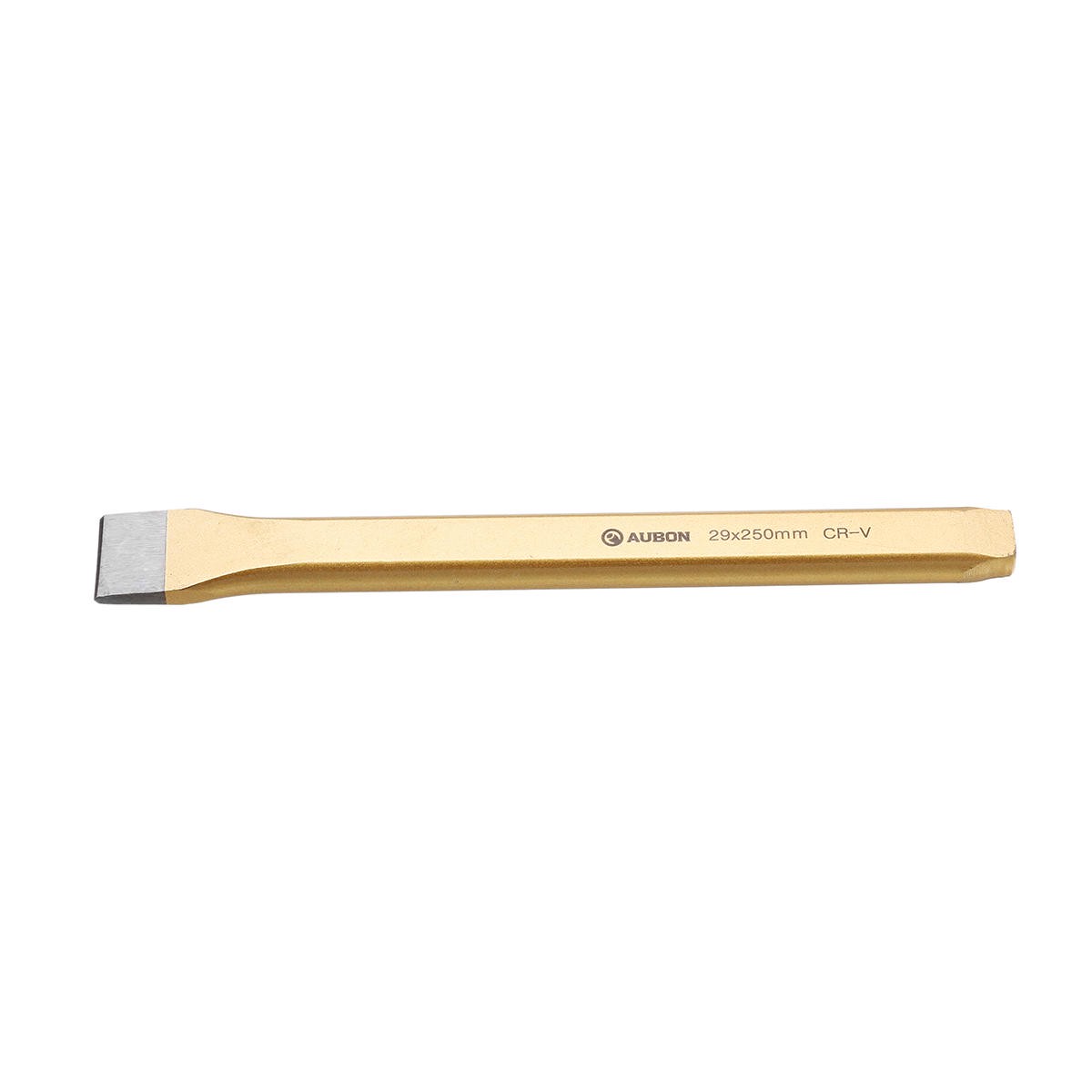 10-Inch Flat Chisel Chrome-Vanadium Steel for Wood Carving and Concrete Slabs
