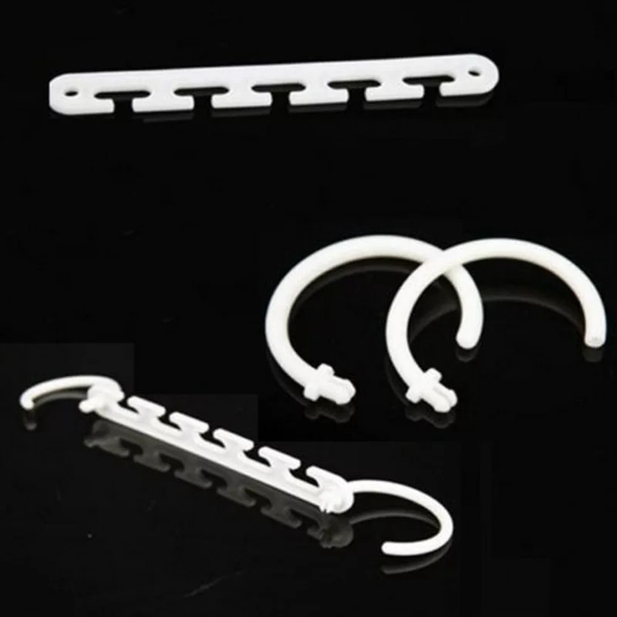 2-Piece Set of Magic Hangers with Dual Hooks