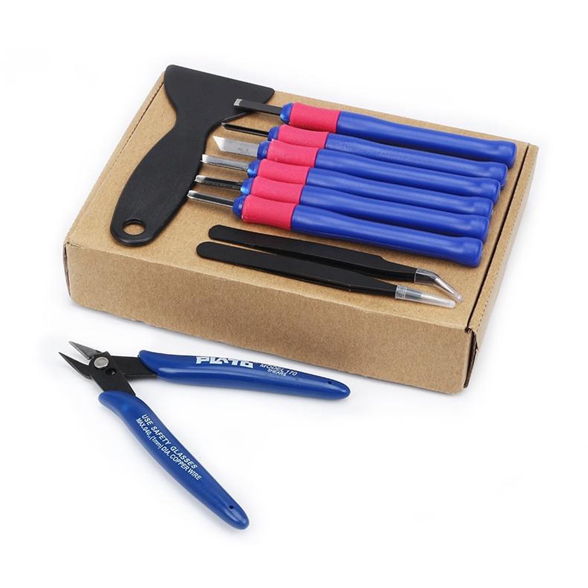 10-Piece 3D Printer Tool Kit for ABSPLA Plastic Models