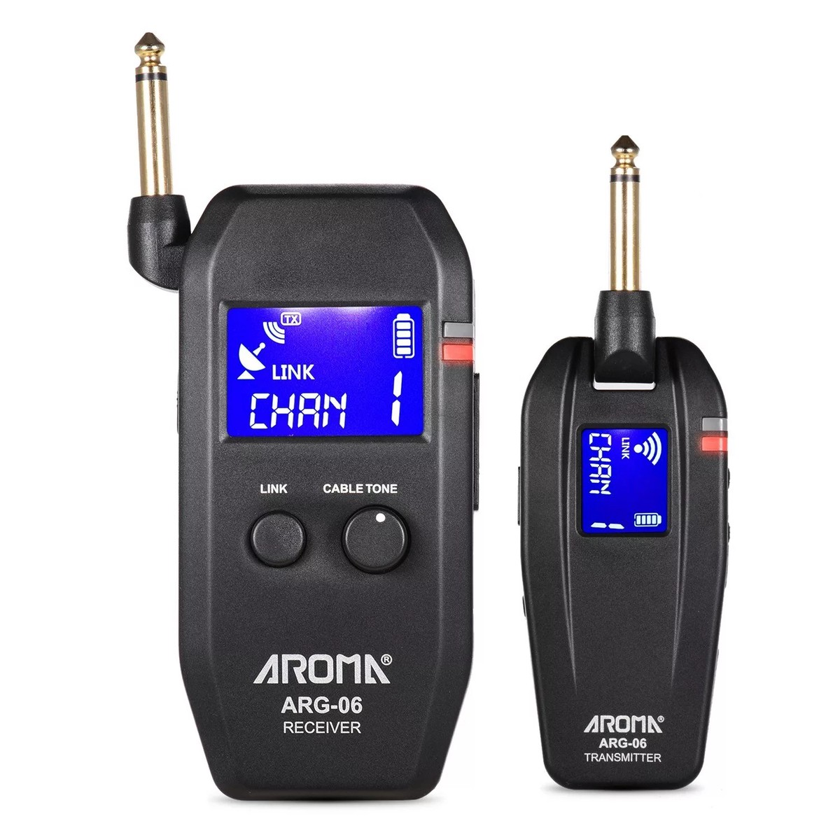 Wireless Guitar Transmission System 8211 Aroma ARG-06 (Transmitter 038 Receiver)
