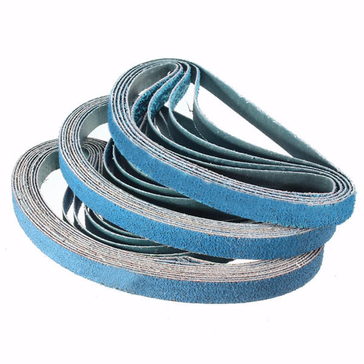 Zirconia Sanding Belts 40-80 Grit 13x457mm 10-Piece Grinding Tool Set