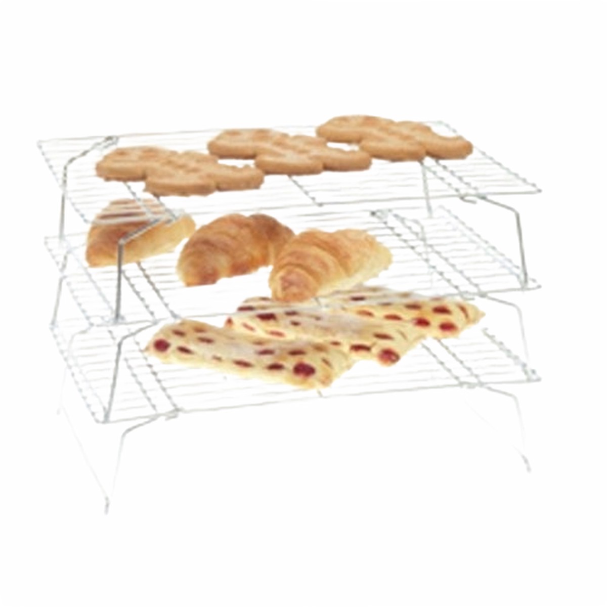 3-Tier Stackable And Collapsable Cooling Rack