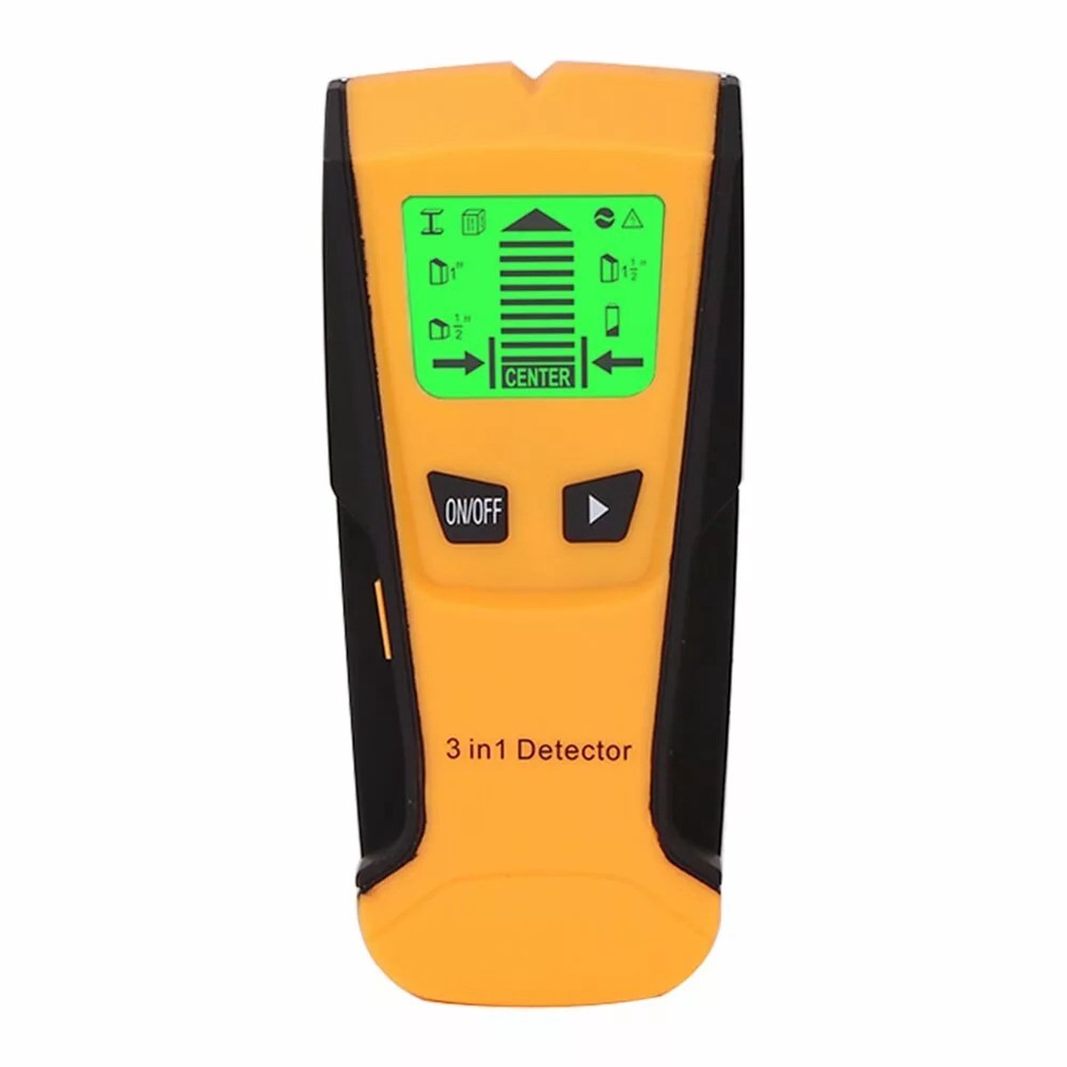 3-In-1 Metal Detector Spot Metal Wood Studs Live AC Wire