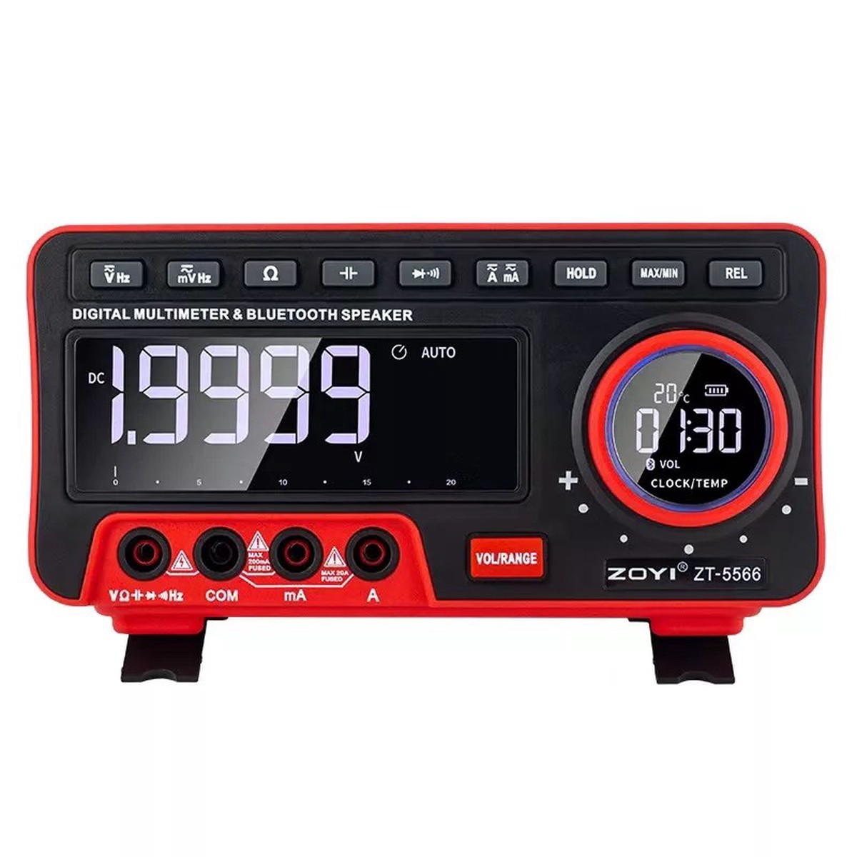 ZT-5566 Digital Multimeter 8211 High-Precision Multifunctional with Bluetooth Speaker