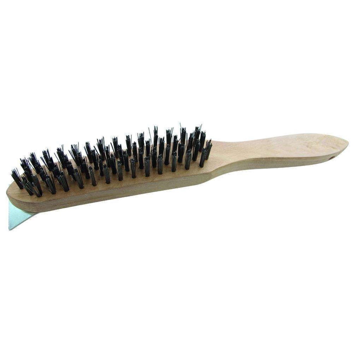 Timco Wire Brush Scraper - Steel (4 Rows)